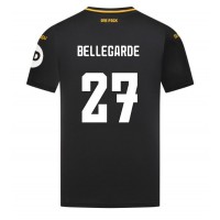 Wolves Jean-Ricner Bellegarde #27 Fußballbekleidung Auswärtstrikot 2024-25 Kurzarm